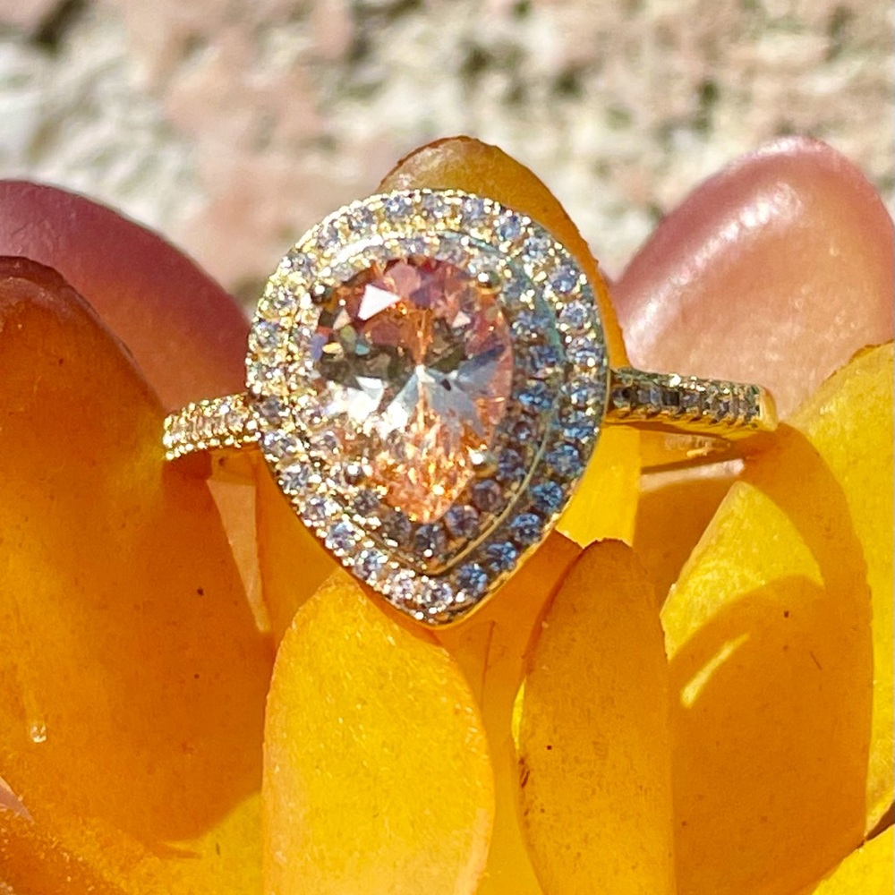 LC Morganite 18kt gp